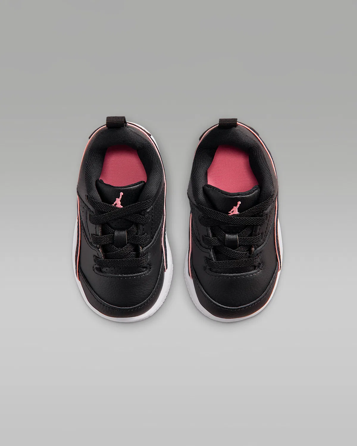 Детские кроссовки Jordan Flight Court, Black/White/Pink Gaze — фото 4