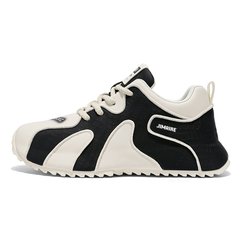 

Износостойкие низкие повседневные туфли для мужчин King Jinmai, Beige Black