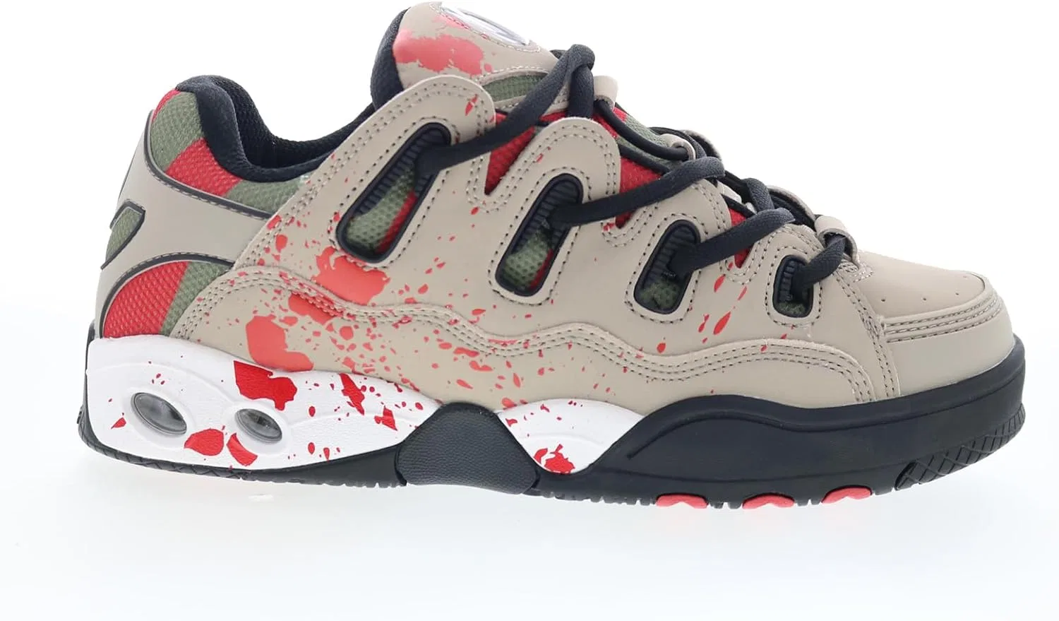 Мужские скейтбордические кроссовки Osiris D3 Og, Taupe Olive Drips — фото 2