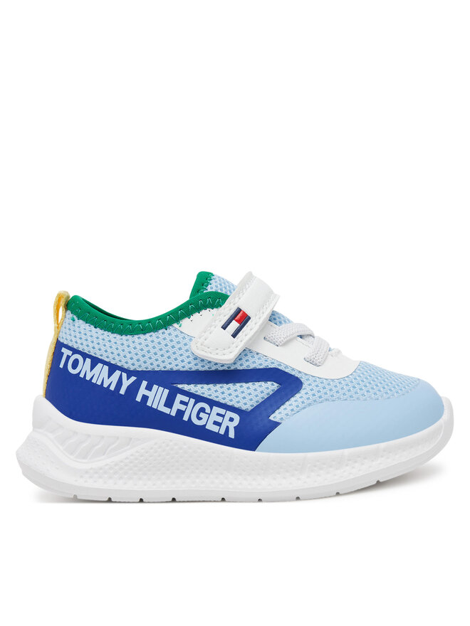 

Кроссовки Low Cut Lace-Up/Velcro Sneaker T1B9-33868-1756 M Tommy Hilfiger, голубой