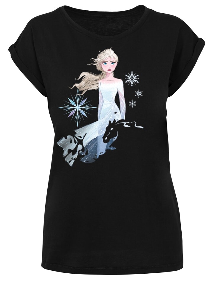 

Футболка F4NT4STIC Disney Frozen 2 Wassergeist Pferd, черный