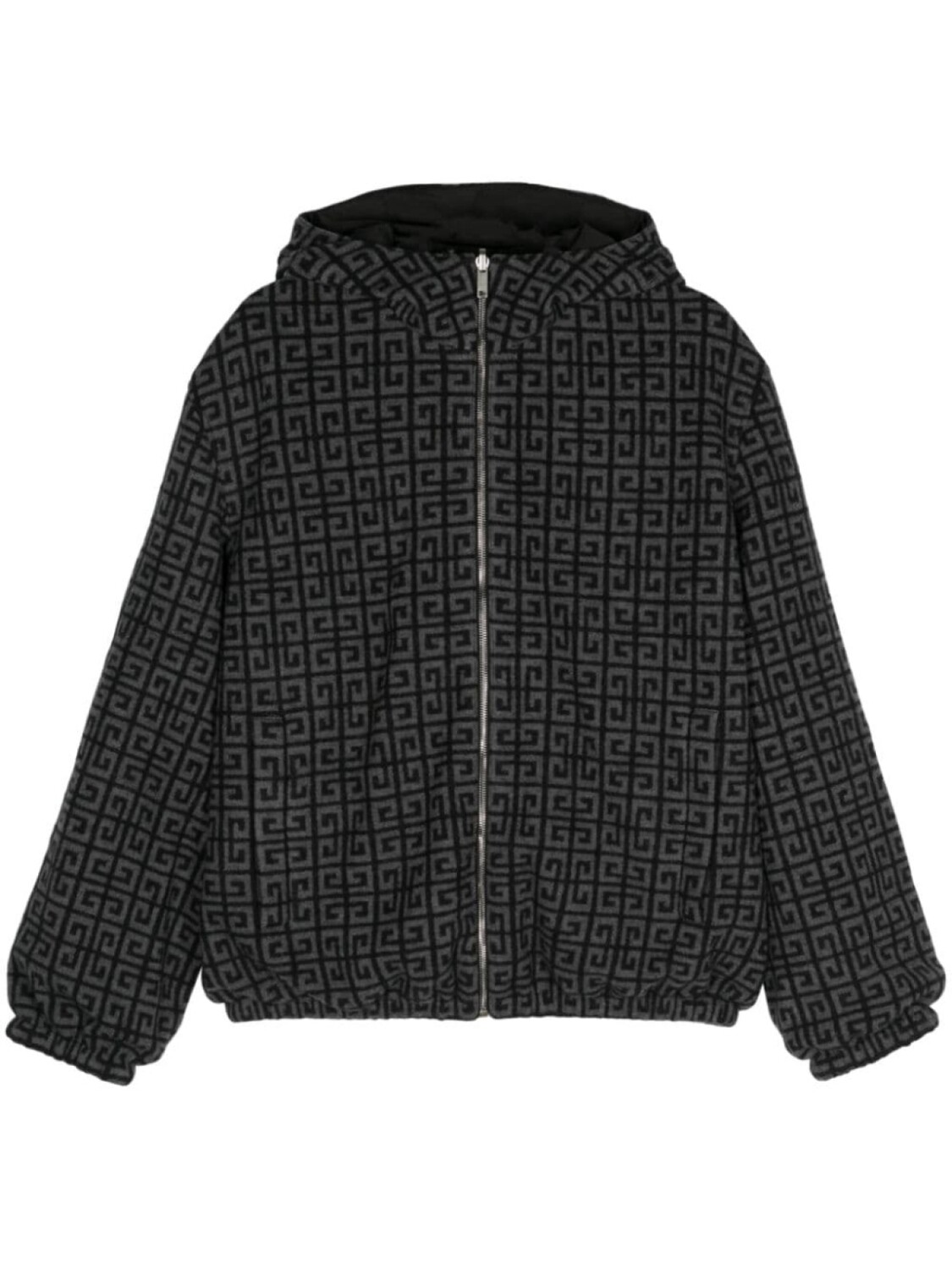 

Givenchy шерстяная куртка с капюшоном, серый
