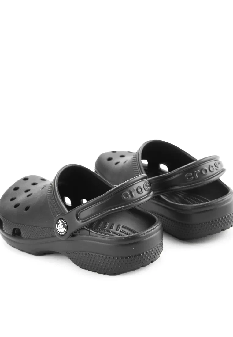 Детские сандалии-клоги Classic, Crocs, черный — фото 3