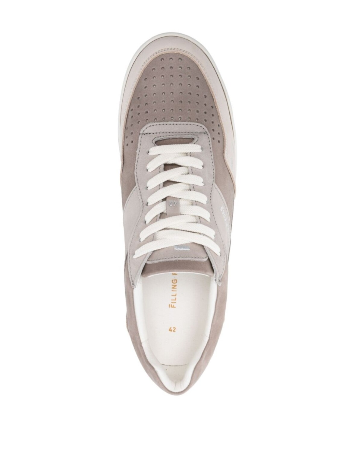 Кроссовки с логотипом Filling Pieces, нейтральный цвет — фото 4