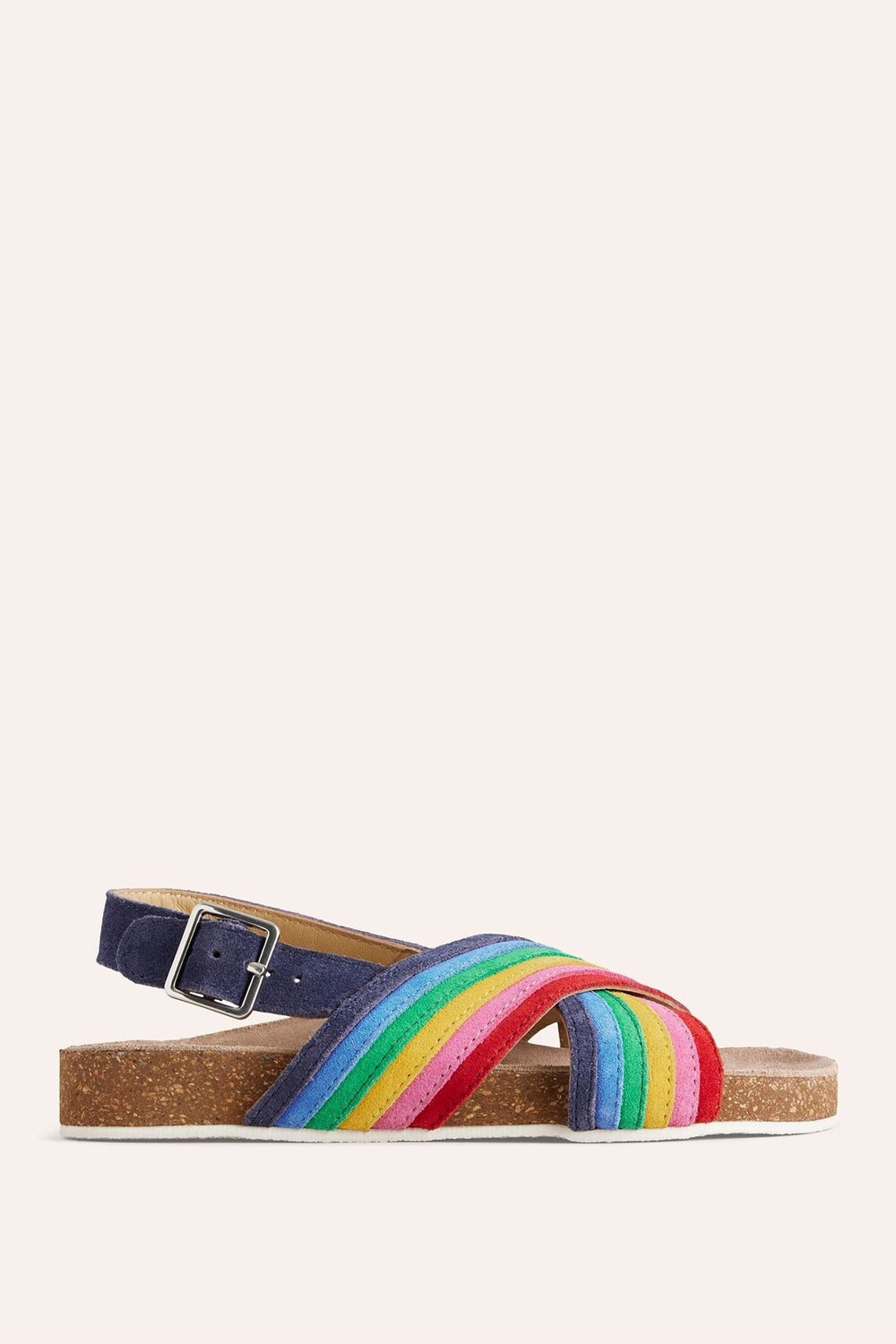 

Сандалии Rainbow с перекрестными ремешками Boden, синий