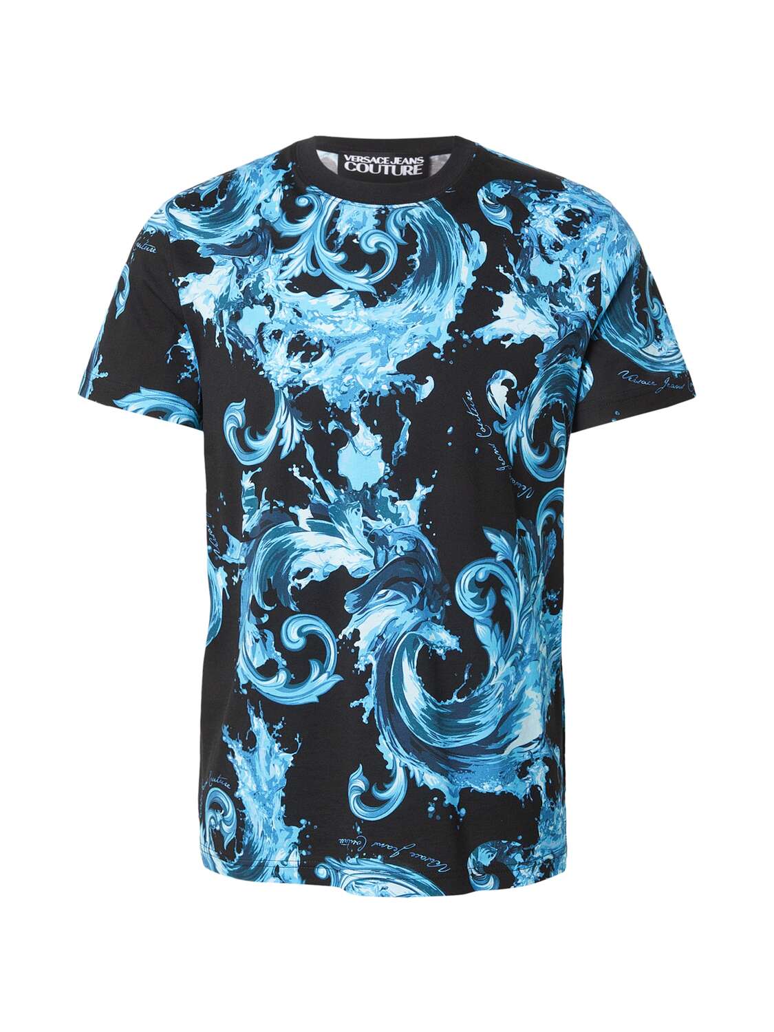 

Versace Jeans Couture Футболка '80GAH6S0' в черном цвете