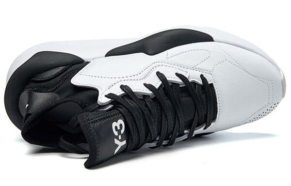 Кроссовки adidas Y-3 Kaiwa 'White Black', белый — фото 4