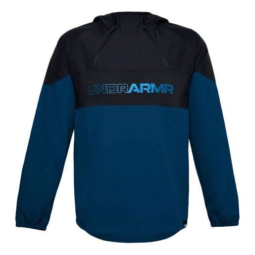 

Куртка men's futures mixed anorak jacket blue black Under Armour, черный