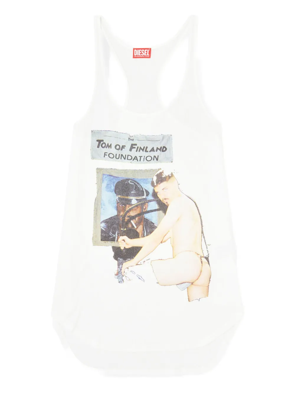 

Жилет Pr-T-Shanry-Tom из коллаборации с Tom of Finland Foundation DIESEL, белый