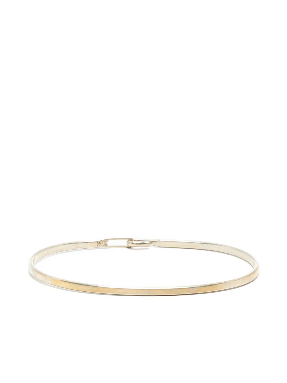 

Браслет-бэнгл Werkstatt:München, серебристый