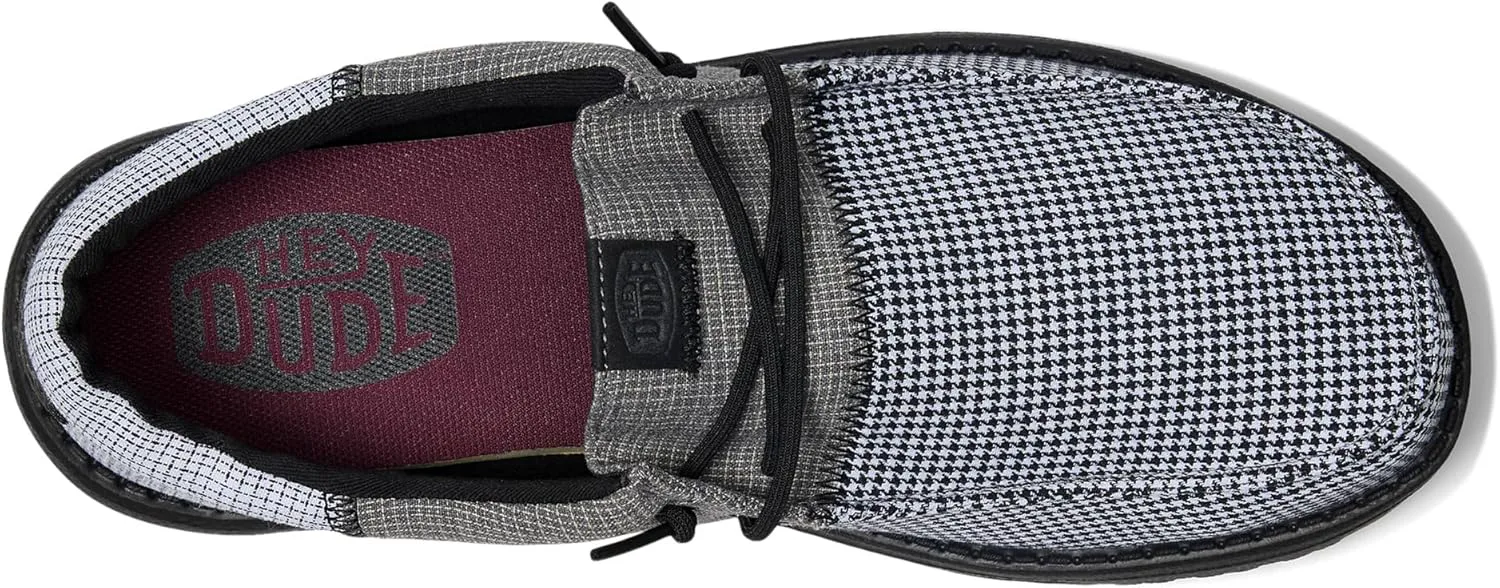 Кроссовки HEYDUDE Mens Wally Tri Mix Craft, черный/мультиколор — фото 2