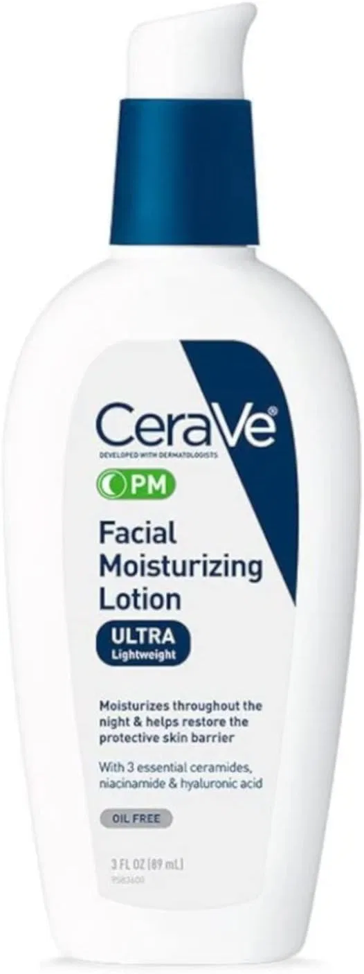 Лосьон для лица CeraVe Facial Moisturizing Lotion PM, 2 шт., 3 fl oz — фото 2