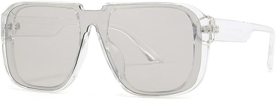 

Винтажные солнцезащитные очки, цельные, мужские, зеркальные, модные ретро, ​​с плоской верхней частью, женские солнцезащитные очки, предпочтительные очки UV400 MTZJH, Trans Mercury