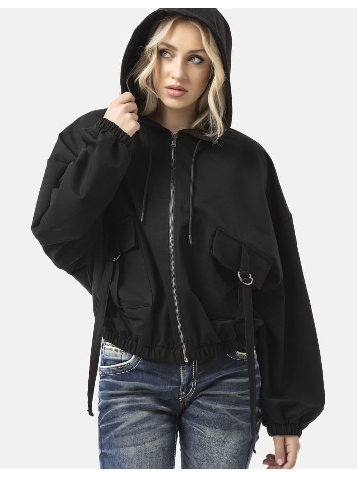 

Cipo & Baxx Спортивная толстовка WL368 черного цвета