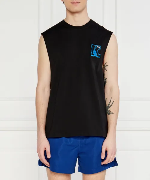 

Майка Regular fit Karl Lagerfeld, черный