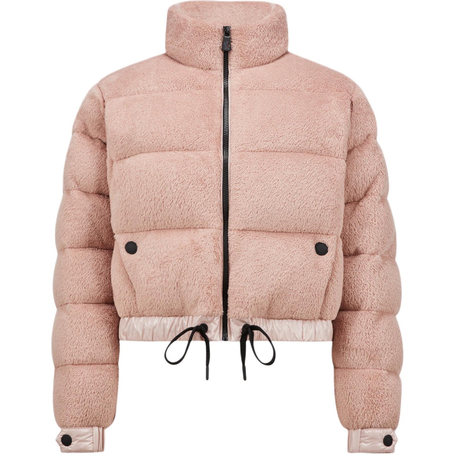 

Пуховик женский розовый Moncler, розовый