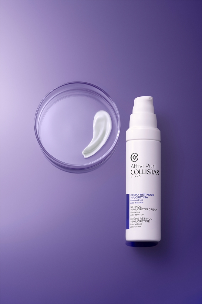 Сыворотка Collistar — Attivi puri retinol + phloretin активная ночная с ретинолом для уменьшения дефектов, 50 мл — фото 3