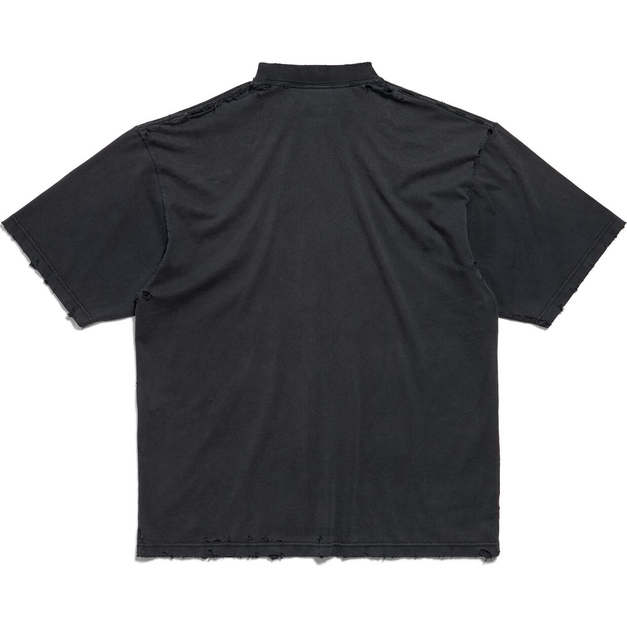Футболка Balenciaga Paris Liberty Medium Fit, черный — фото 2