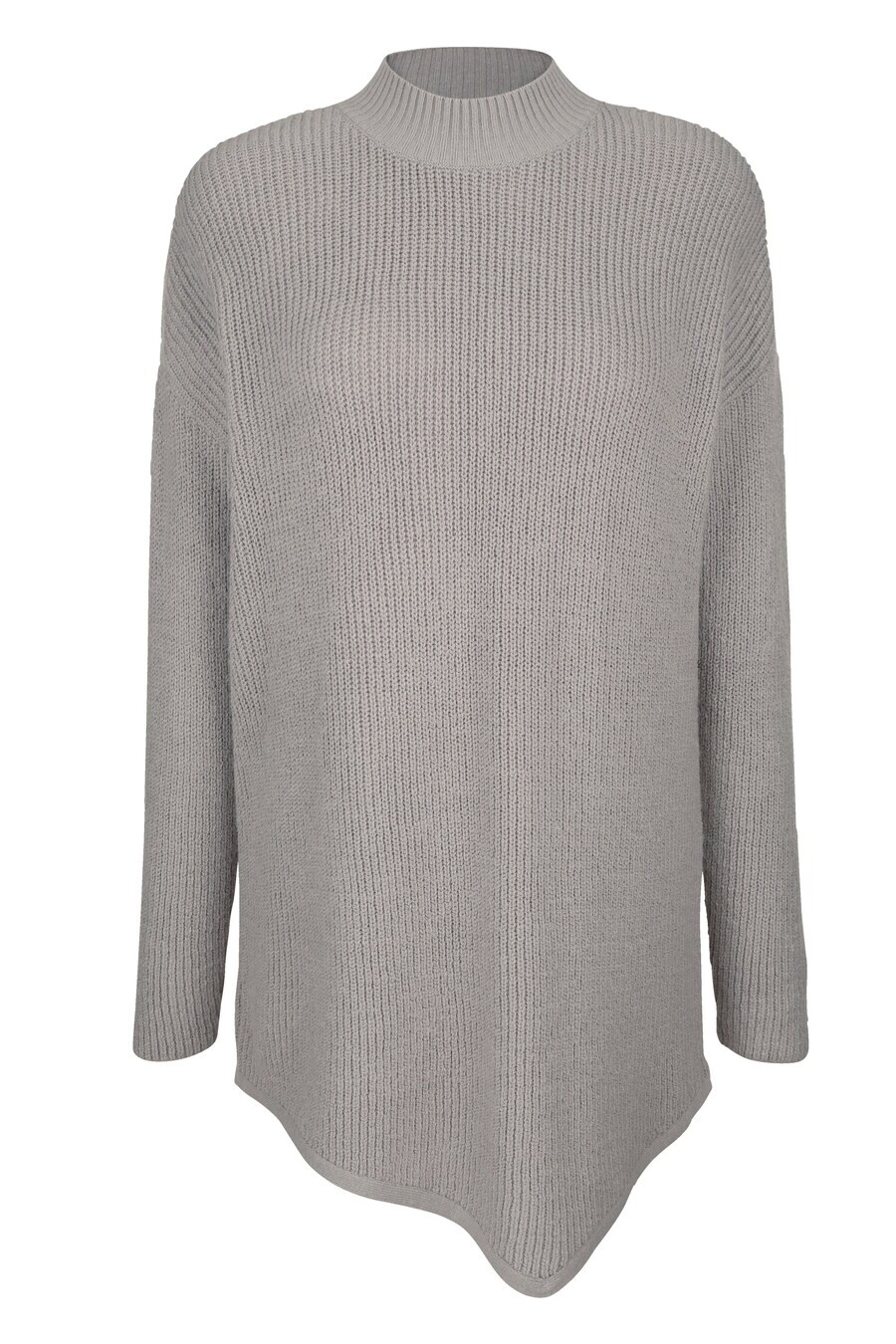 

Тонкий вязаный свитер MIAMODA Sweater, серый