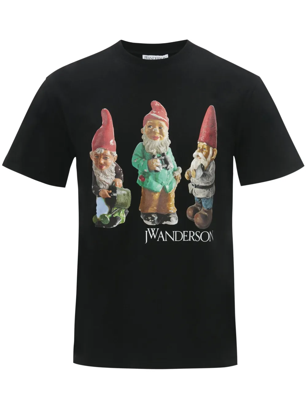 

Футболка с принтом Gnome Trio JW ANDERSON, черный