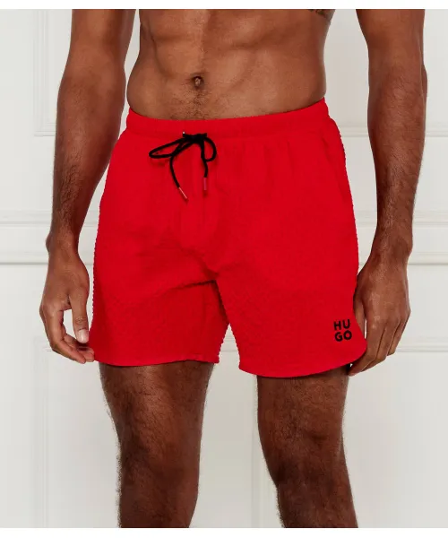 

Плавки-Шорты Chaffle Regular fit Hugo Bodywear, красный