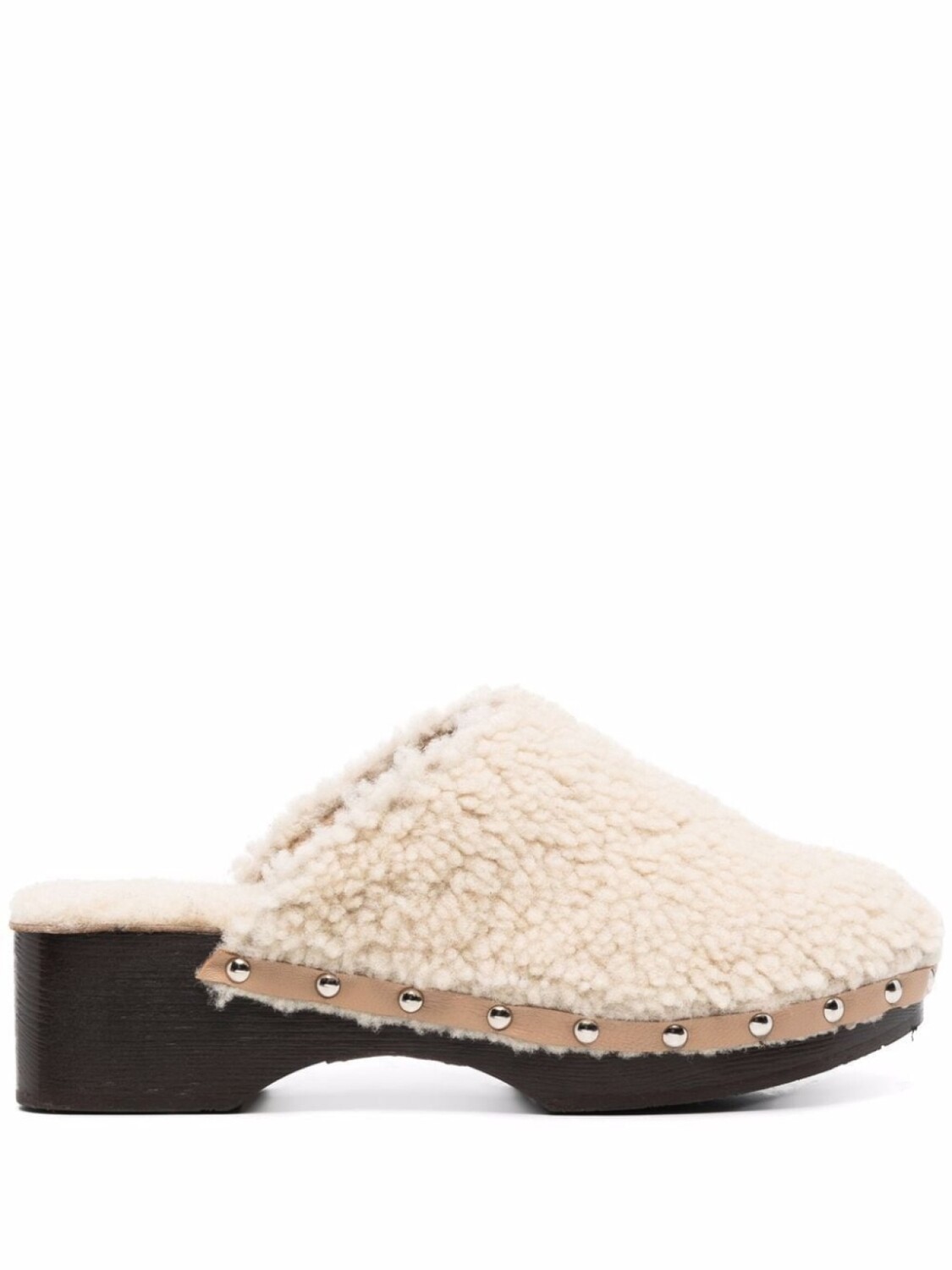 

Ancient Greek Sandals клоги на каблуке, нейтральный цвет