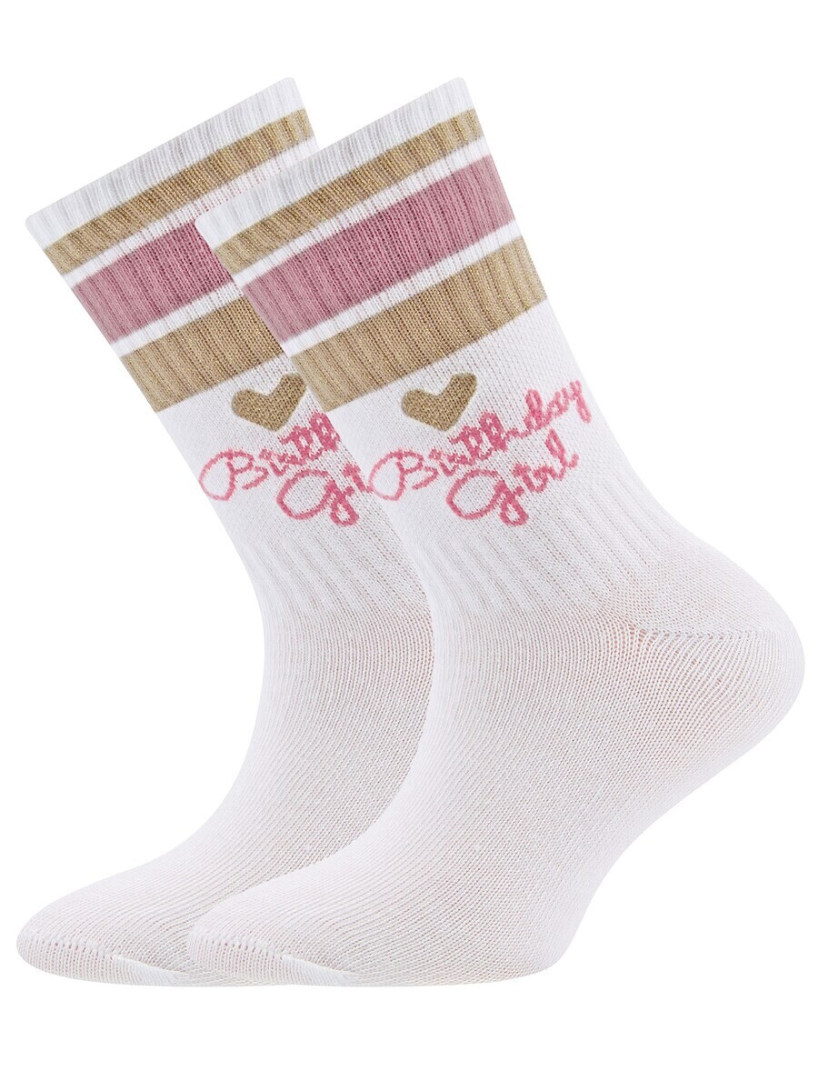 

Носки EWERS Socks Birthday Girl, белый