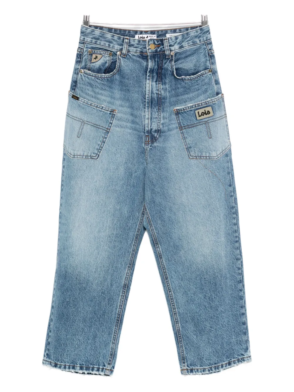 

Джинсы с накладными карманами LOIS JEANS, синий