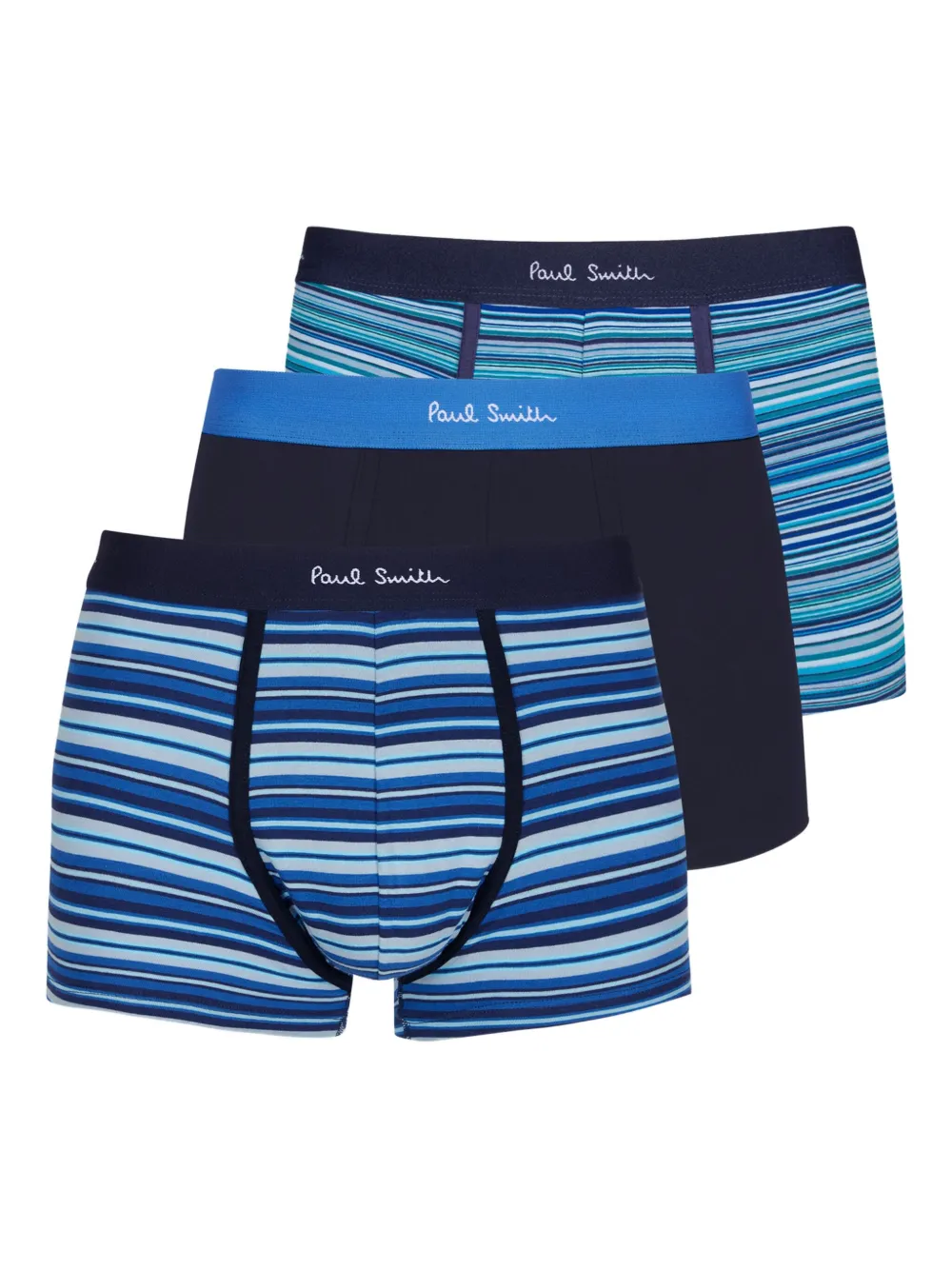 

Комплект из трех боксеров с логотипом Paul Smith, черный