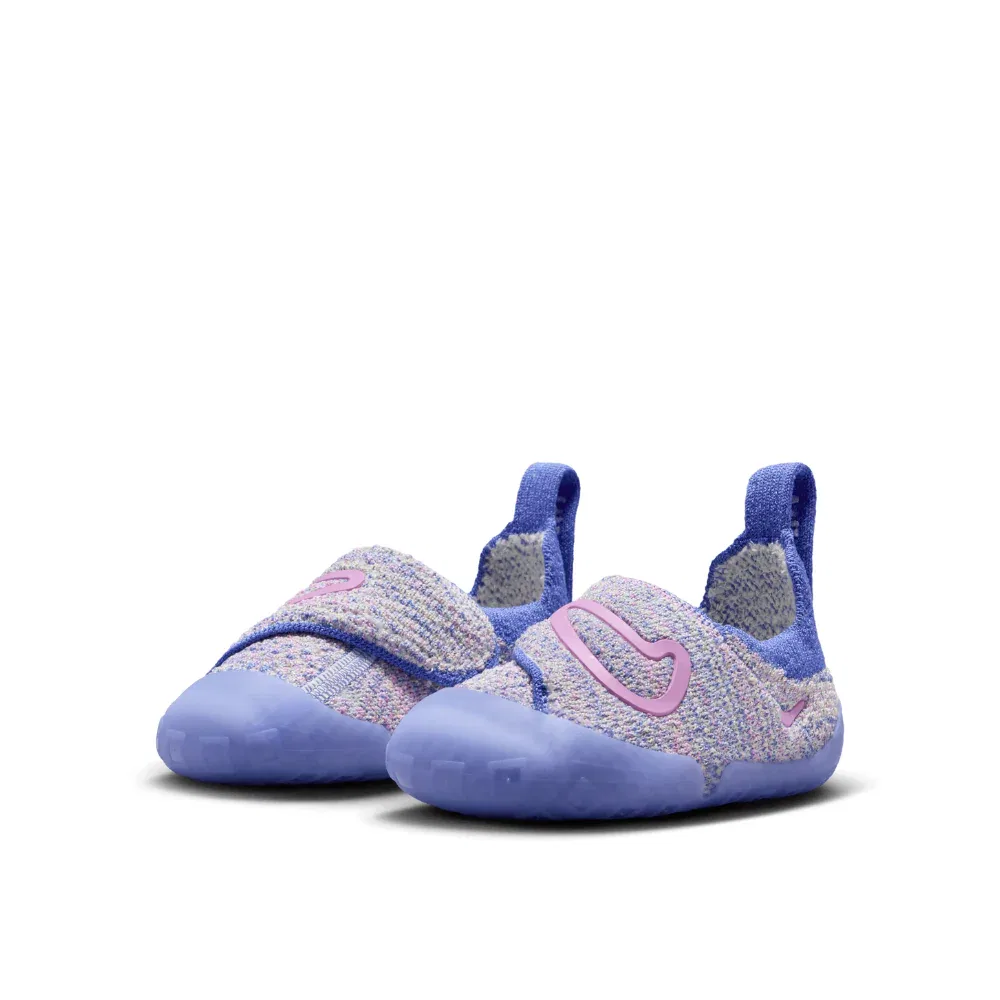 Кроссовки Swoosh 1 Low top для малышей, синие Nike, Blue — фото 4