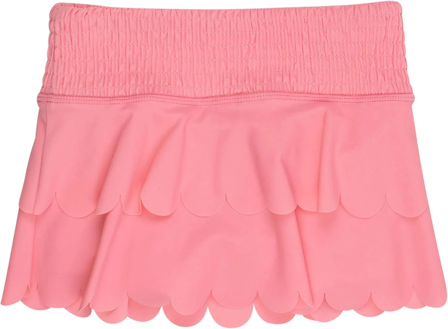 Юбка-шорты с воланами для девочек RuffleButts, Bubblegum Pink — фото 4