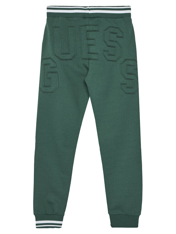 Спортивные брюки regular fit L5YQ17 K0170 Guess, зеленый — фото 2