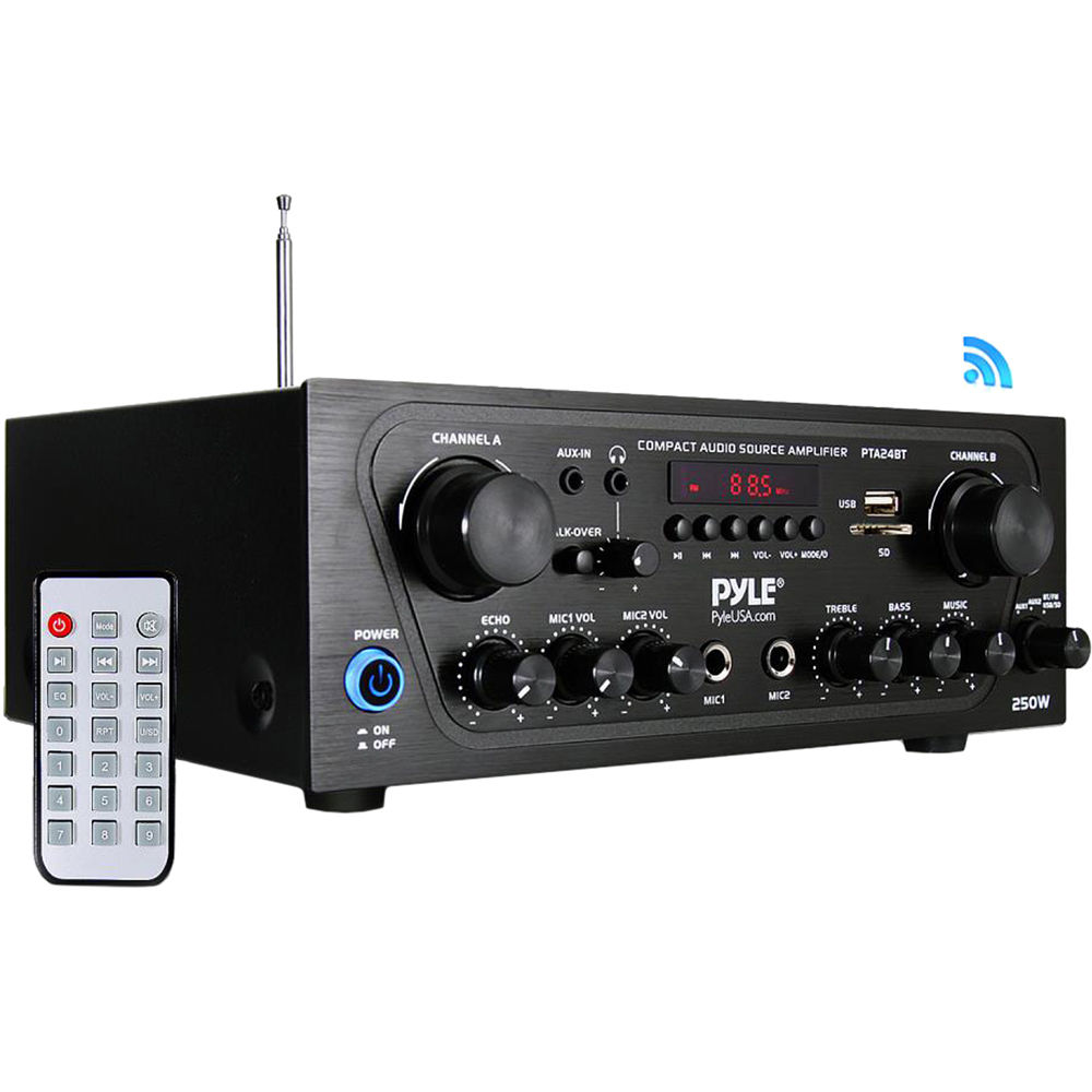 

Стереоресивер Pyle Pro PTA24BT с Bluetooth
