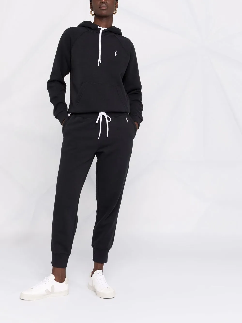 Спортивные брюки Polo Pony с вышивкой POLO RALPH LAUREN, черный — фото 2