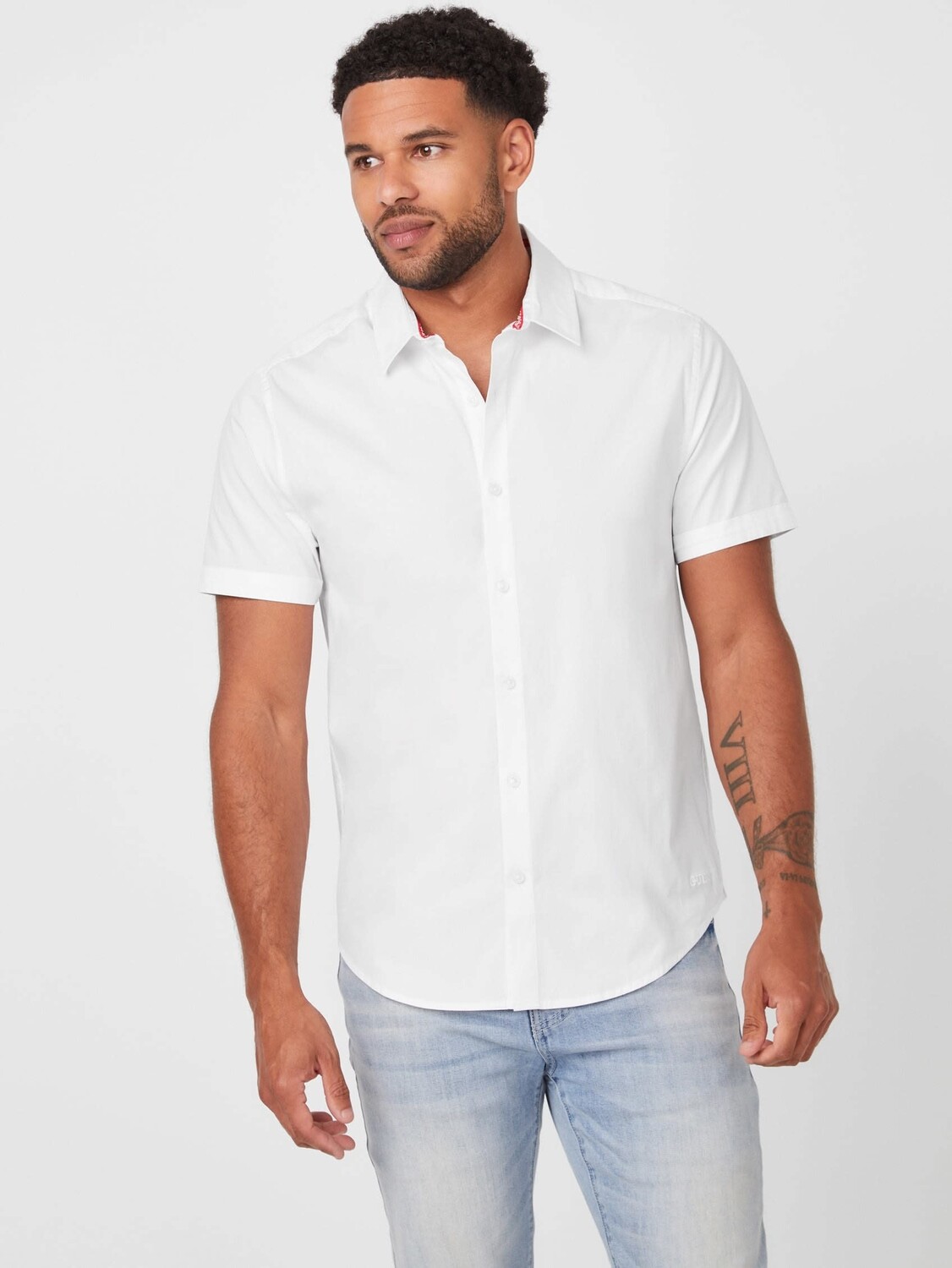 

Рубашка Дэрроу Guess Factory, цвет Pure White
