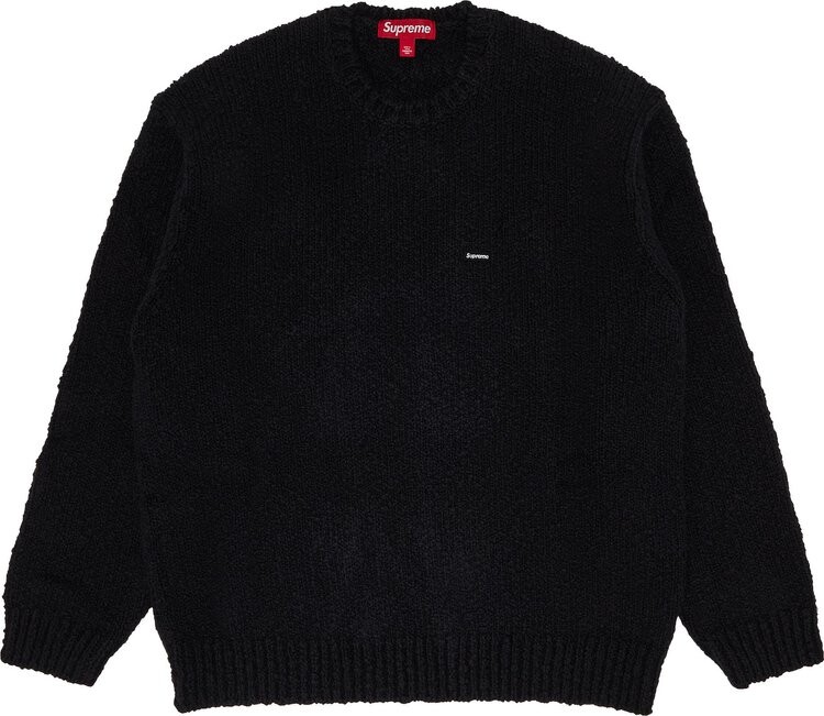 

Свитер Supreme Bouclé Small Box 'Black', черный