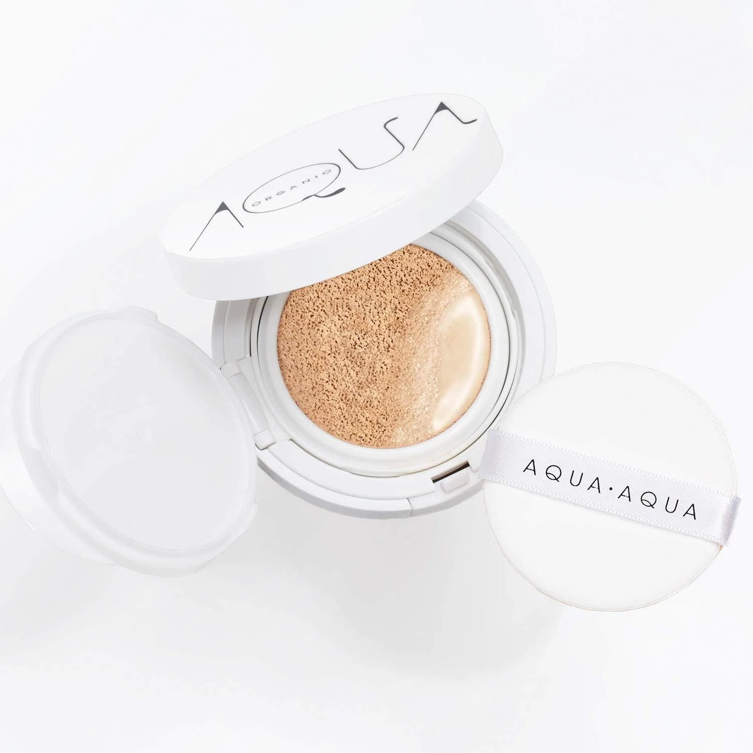 Набор для макияжа Organic Cushion Compact Special Set Aqua Aqua 9 г розовый яркий