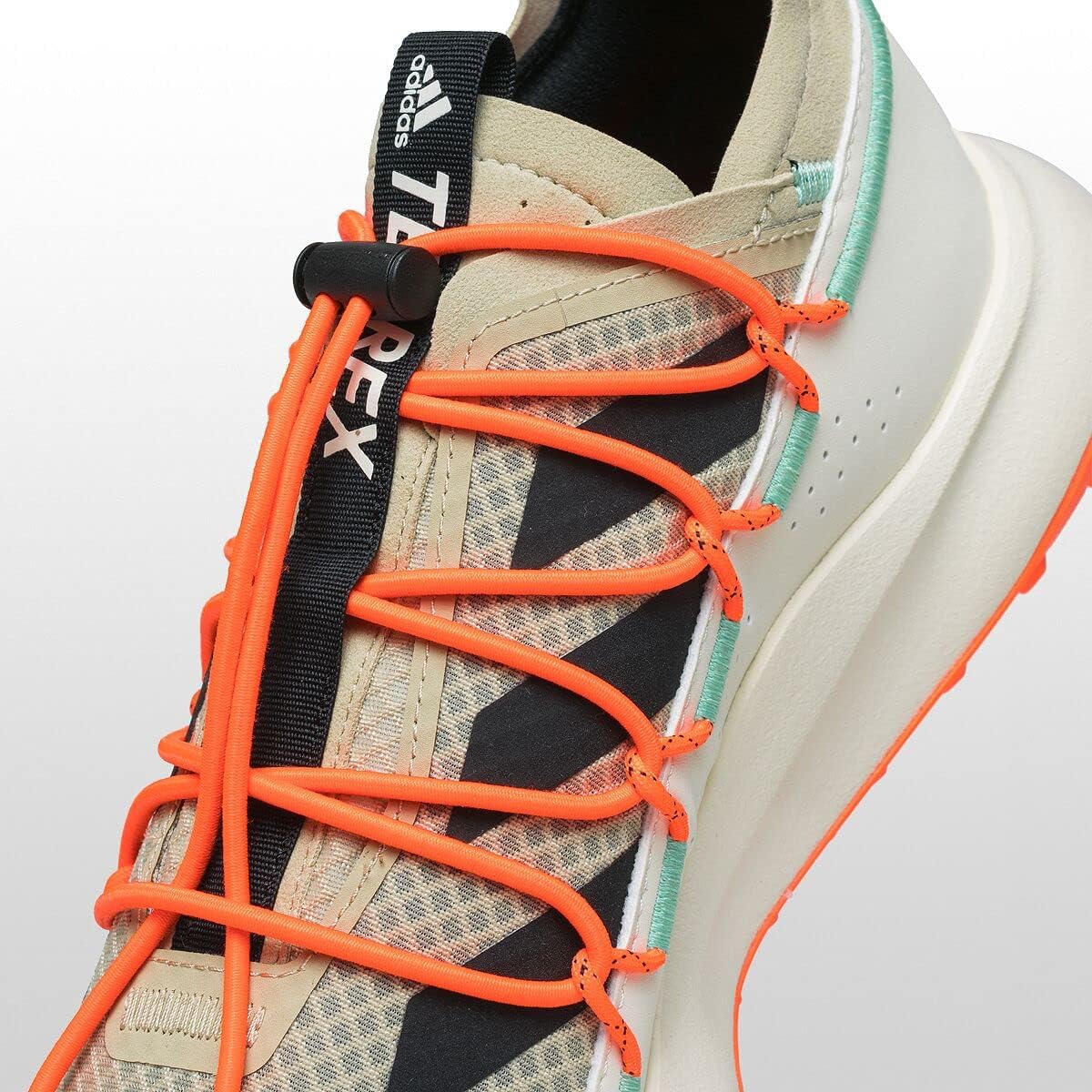 Мужские прогулочные кроссовки adidas Terrex Voyager 21 Ripstop, черный/оранжевый — фото 2
