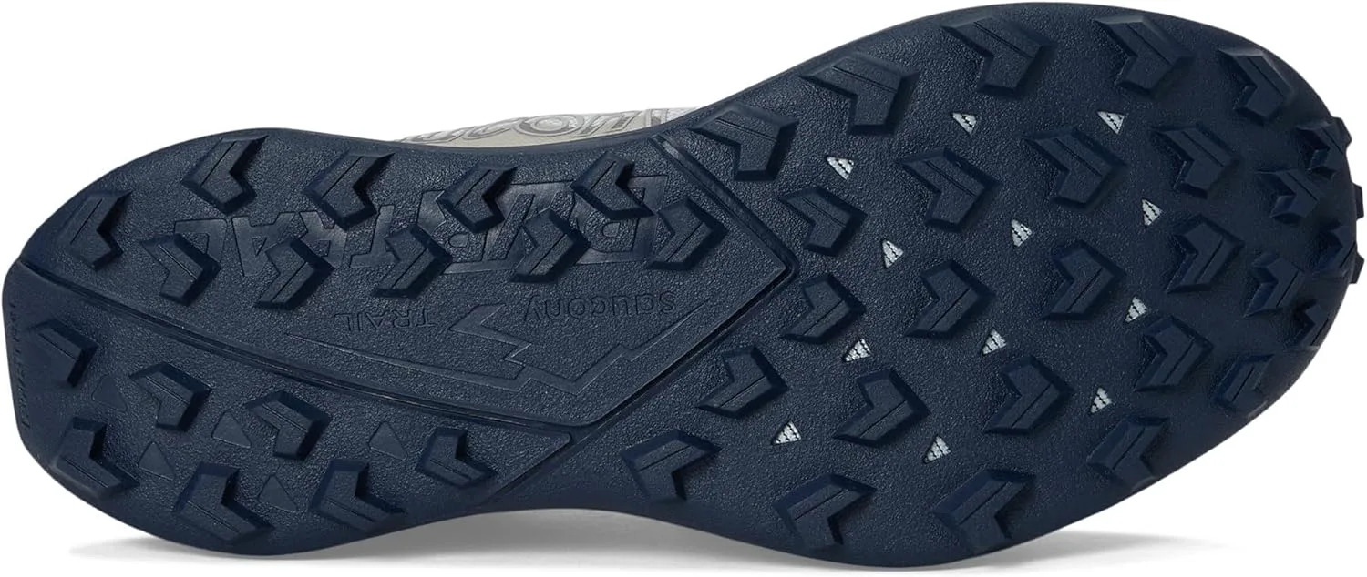 Мужские кроссовки для трейлового бега Saucony Peregrine 15, темно-синий — фото 3