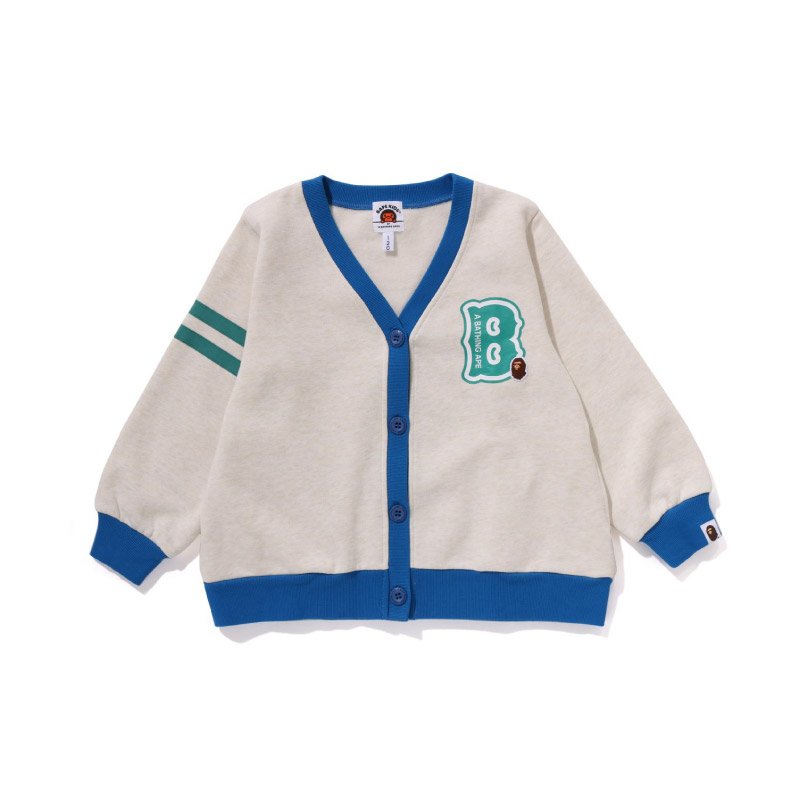 Свитшот для детей 3-7 лет A BATHING APE, Экрю — фото 3
