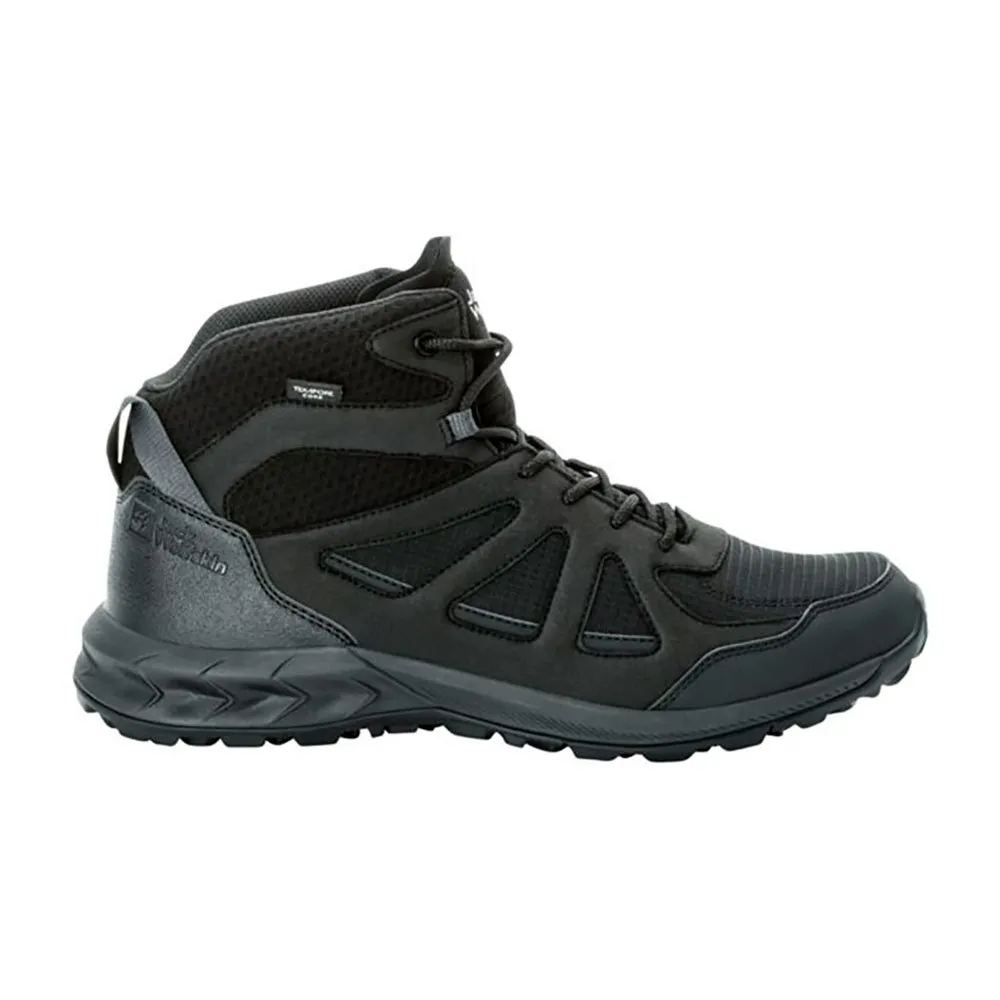 

Треккинговые ботинки Jack Wolfskin Woodland 2 Texapore Mid, черный