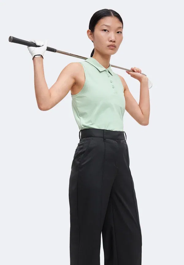Брюки Nike Golf, модель W nk df ngc pnt, черный/парус — фото 4