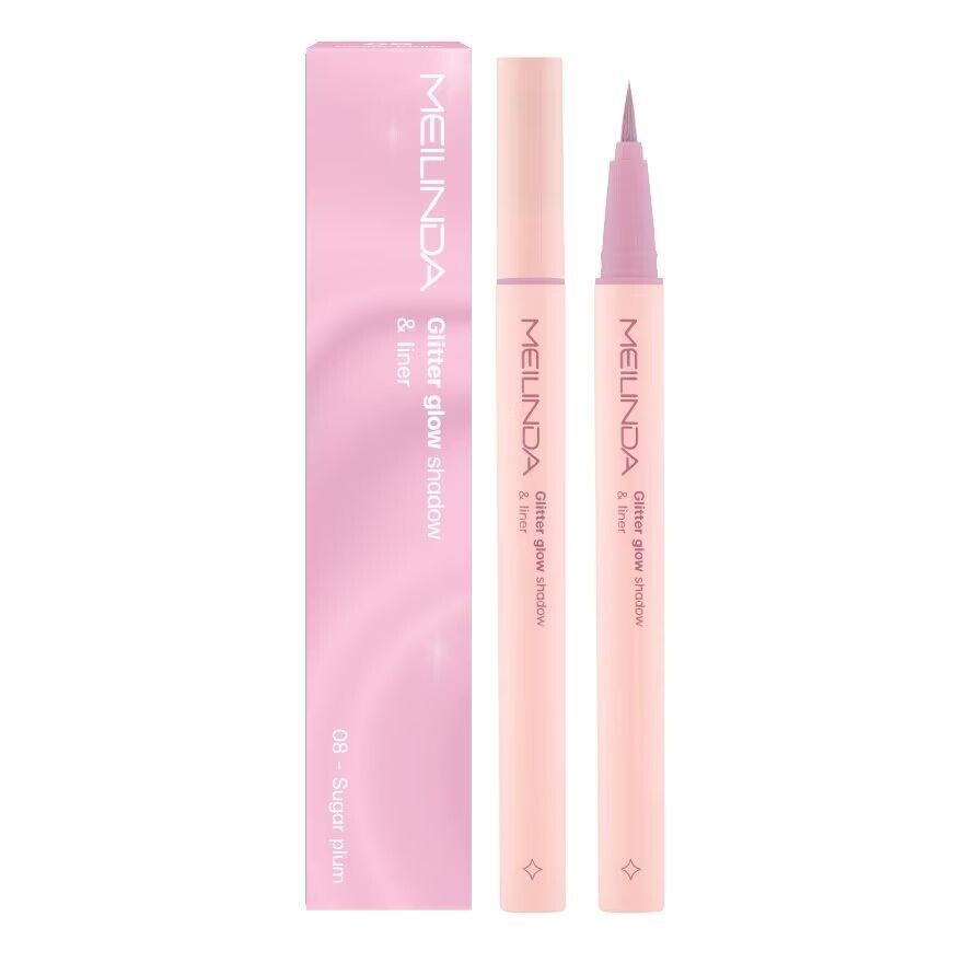 

Meilinda Подводка для теней Glitter Glow 0,08 мл 08 Sugar Plum, Sugar plum