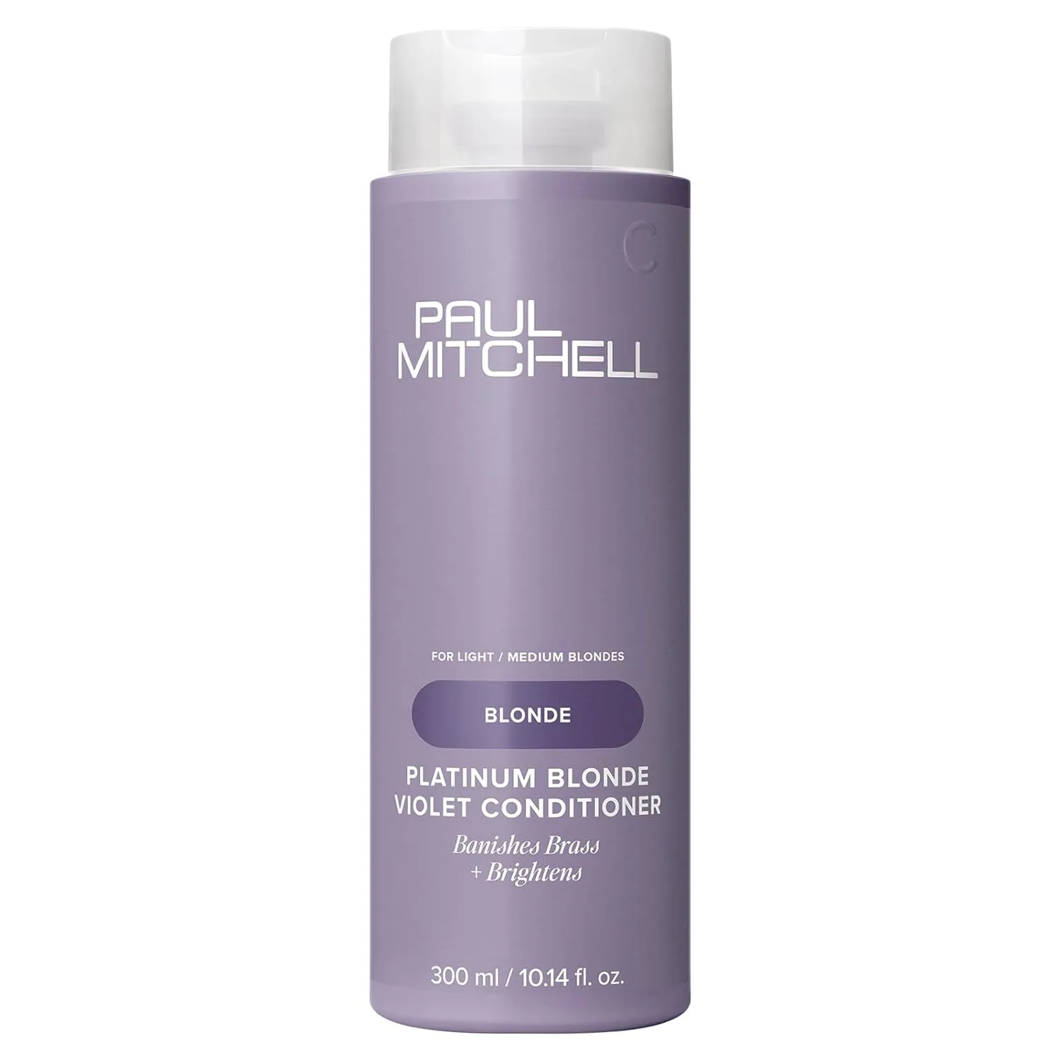 Набор Paul Mitchell Platinum Blonde Trio: шампунь, кондиционер и тонизирующий спрей для натуральных и окрашенных светлых, белых и седых волос - нейтрализует желтизну, придает блеск и увлажняет, white — фото 3