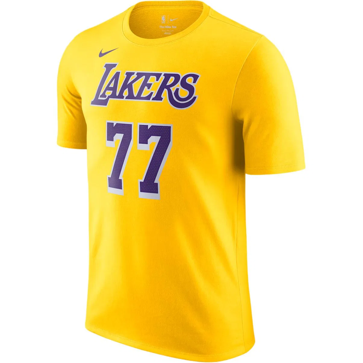 Футболка Nike NBA с круглым вырезом желтая