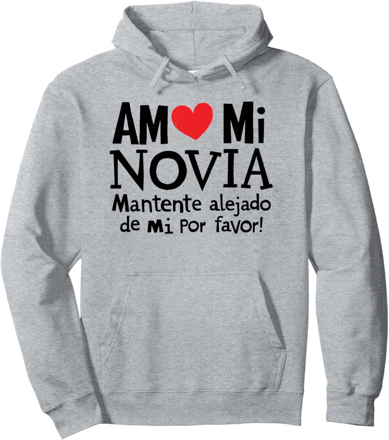 

Забавная испанская толстовка Amo Mi Novia Latina Mexicana с капюшоном для девочек Toxica Latin America, серый