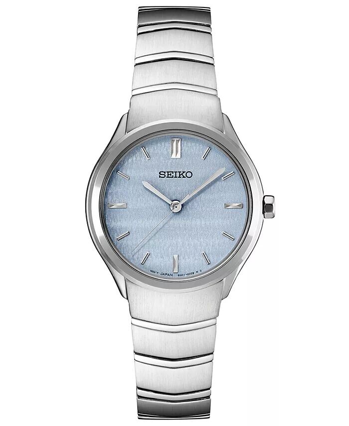 

Женские часы Essentials из нержавеющей стали с браслетом 30 мм Seiko, синий