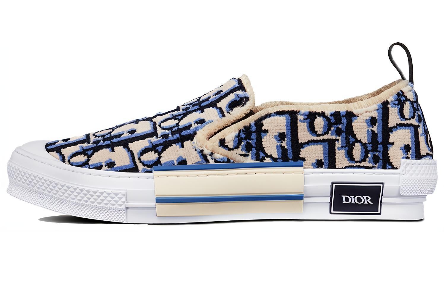 

Мужские слиперы Dior с логотипом, синий