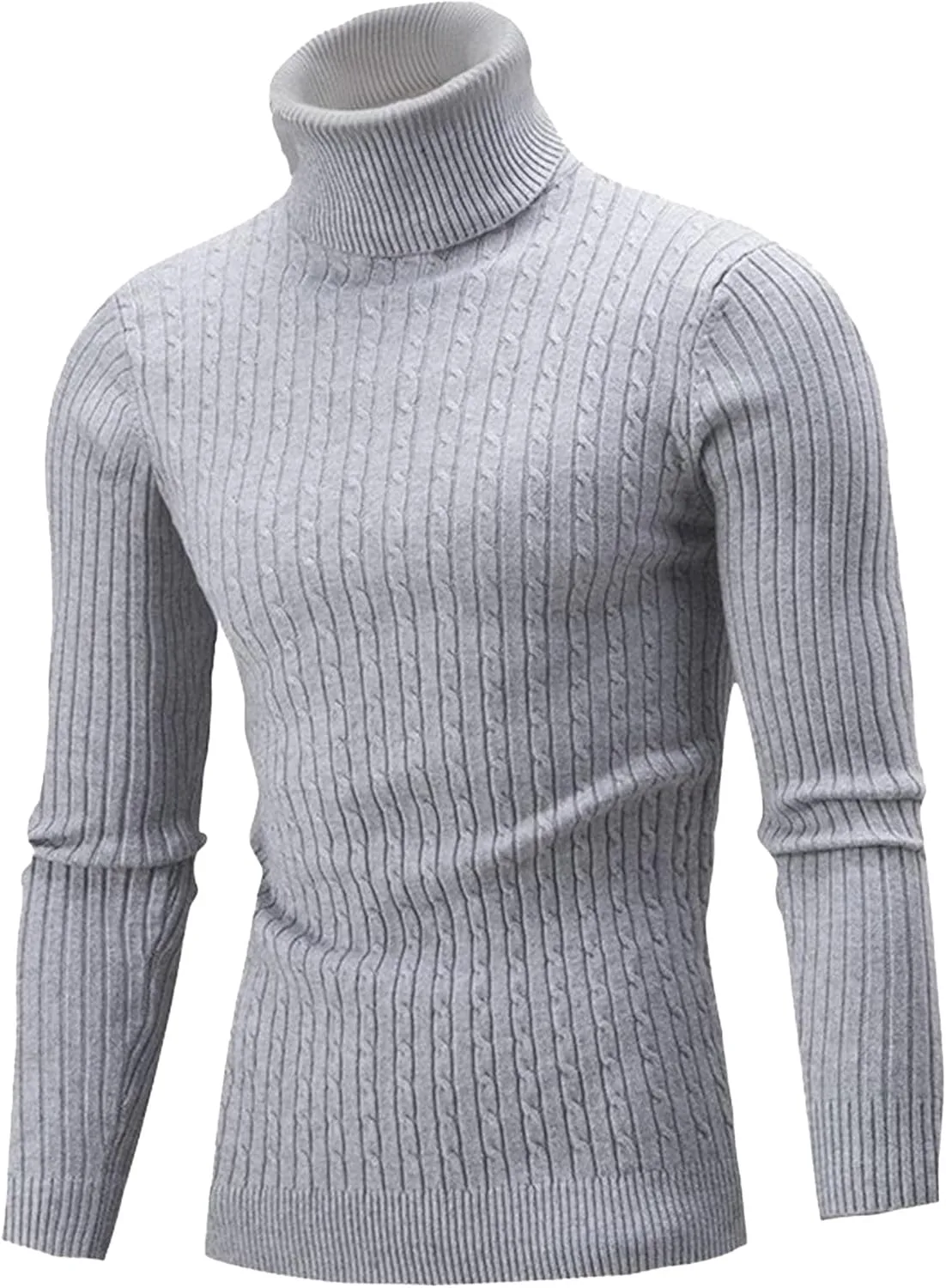 

Maiyifu-GJ мужской свитер slim fit водолазка