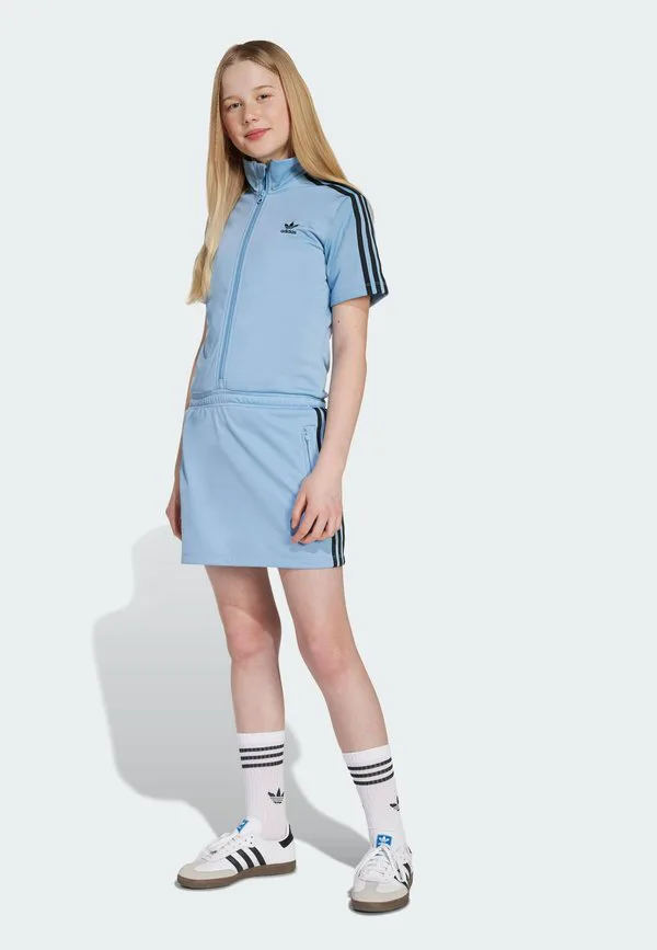 Платье «жар-птица», детское трикотажное платье Adidas Originals, Ash Blue